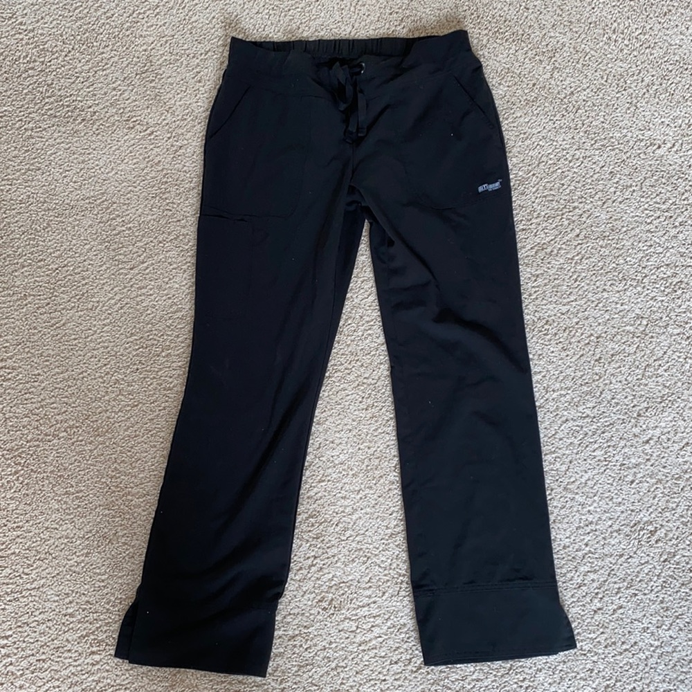 Greys Anatomy Black Scrub Pants